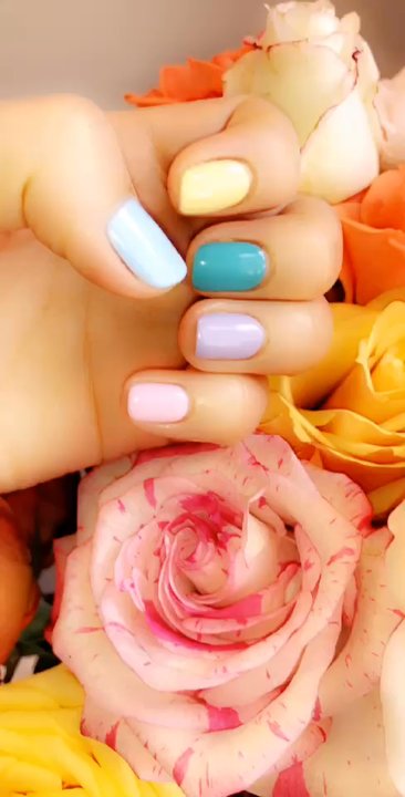 Nail Story - Pastel nails done by amber! - Nail Salons Near Me - Denver, Colorado