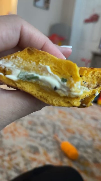 Bagel Factory Cafe - egg everything w/scallion cc - Bagels Near Me - Matawan, New Jersey