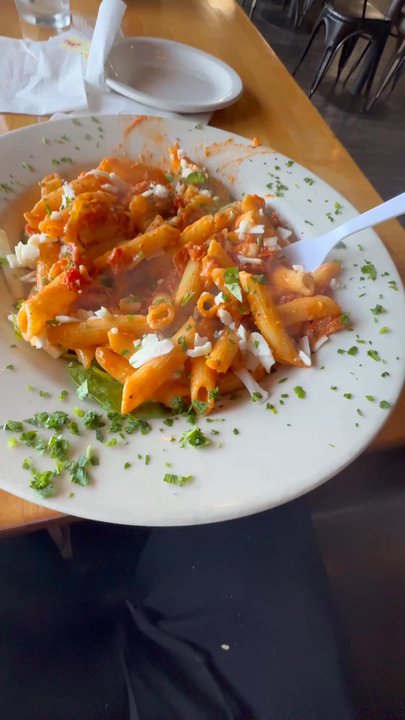 Vegan & Vine - Sun-dried tomato pasta - Vegan Near Me - Phoenix, Arizona