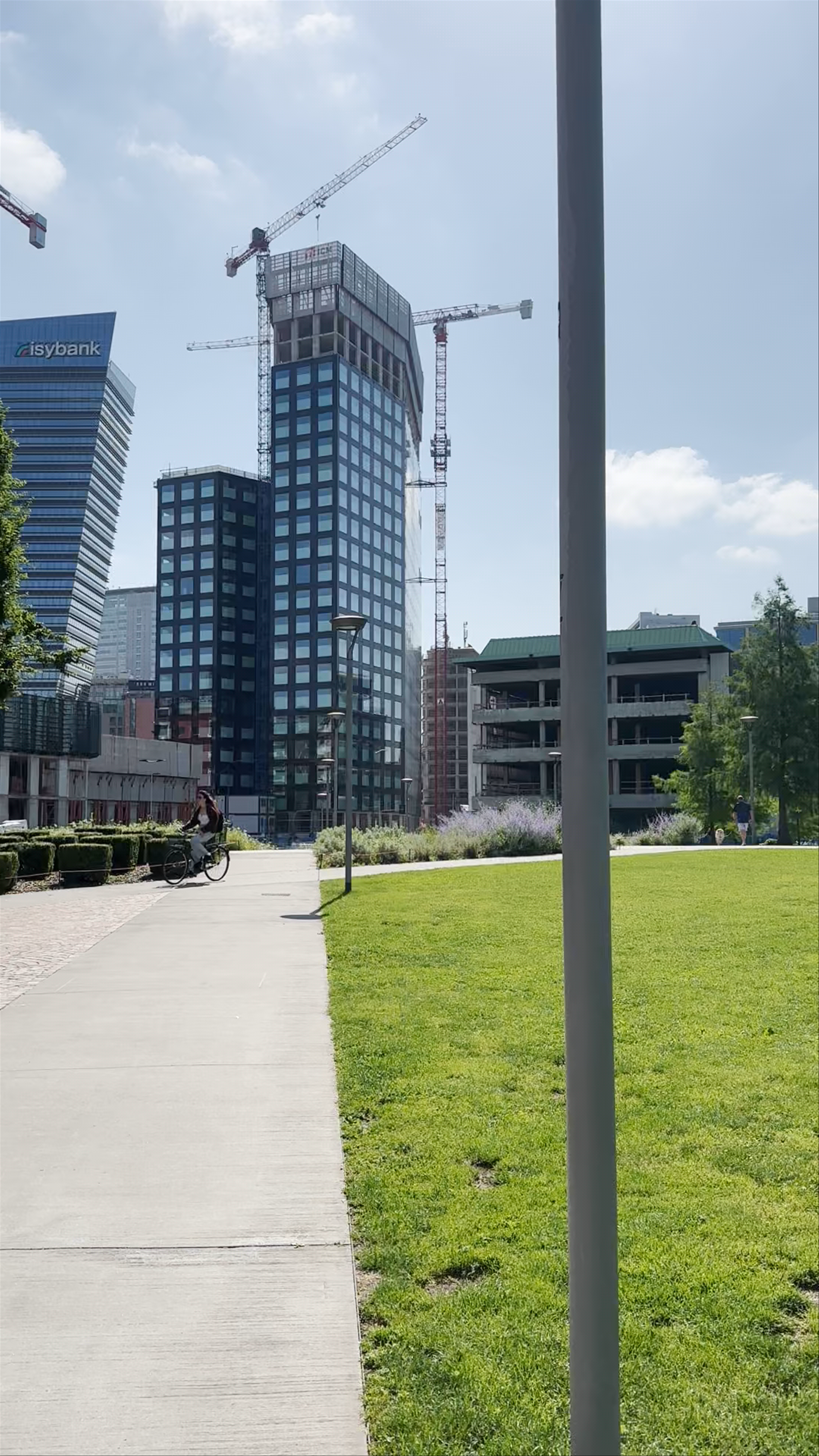 Urban Oasis in Milan: BAM Tree Library and Modern Skyline Walk