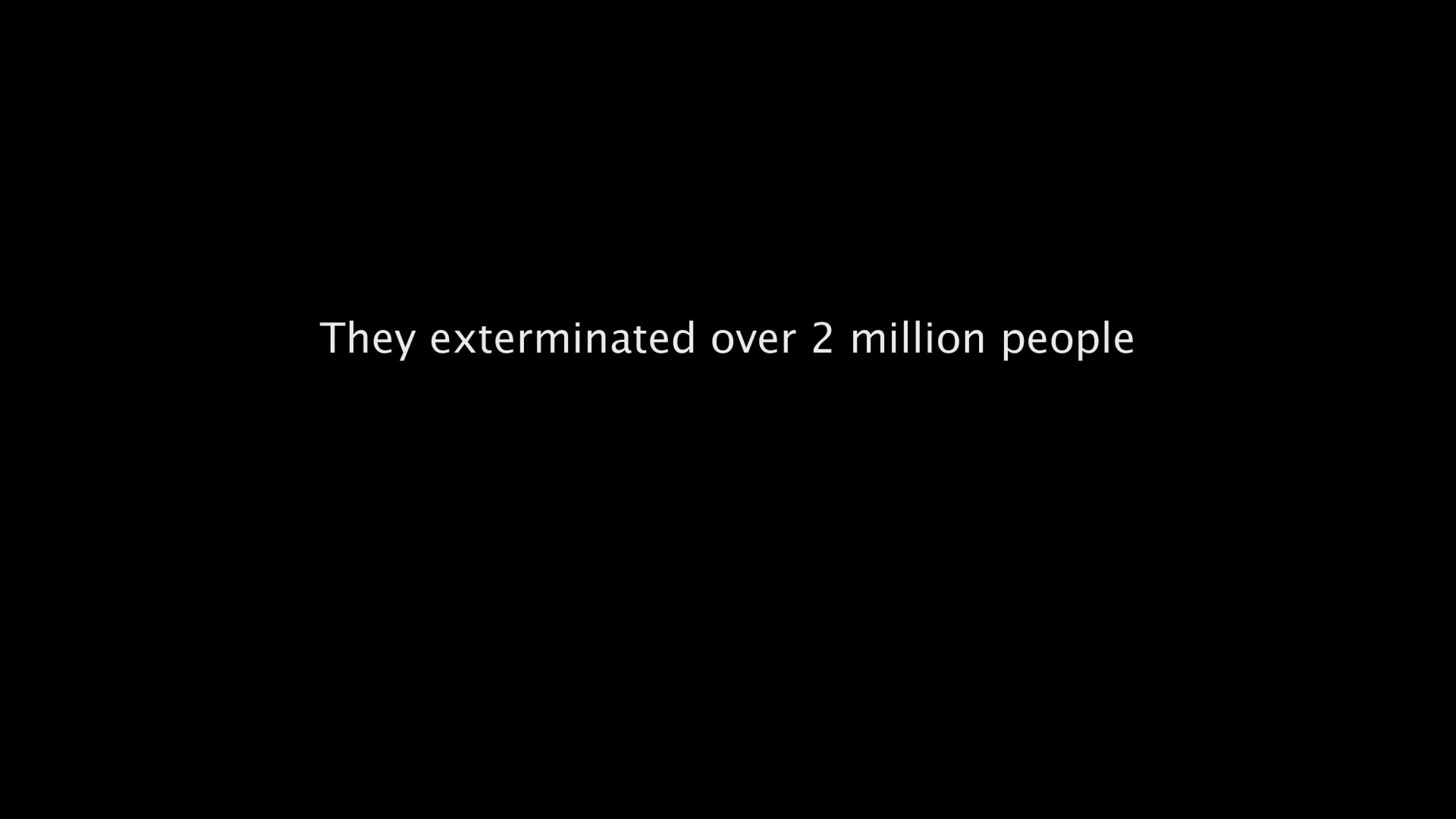 Archival film captures displaced civilians in rural Cambodia followed by historical black-and-white portraits of individuals processed during the Khmer Rouge era.