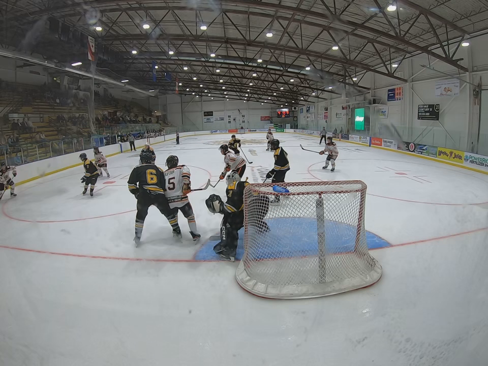 Connor Johnson's Spectacular Saves vs Drumheller Dragons