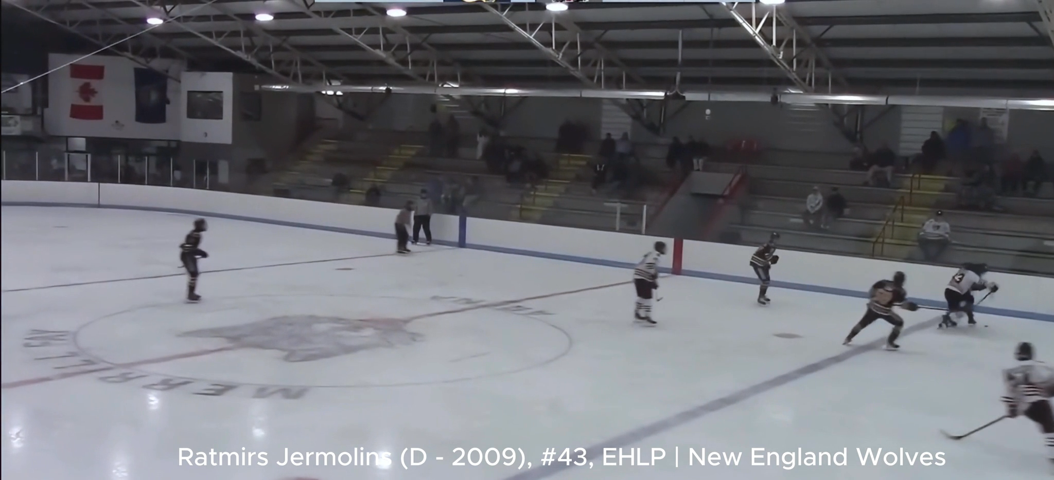 Ratmirs Jermolins (D - 2009): Defensive play vs New Hampshire Avalanche