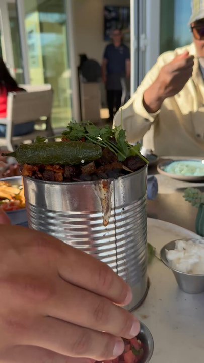 Hay's Place - The famous "Tin Can Nachos" are DELICIOUS! - Mexican Near Me - Pebble Beach, California