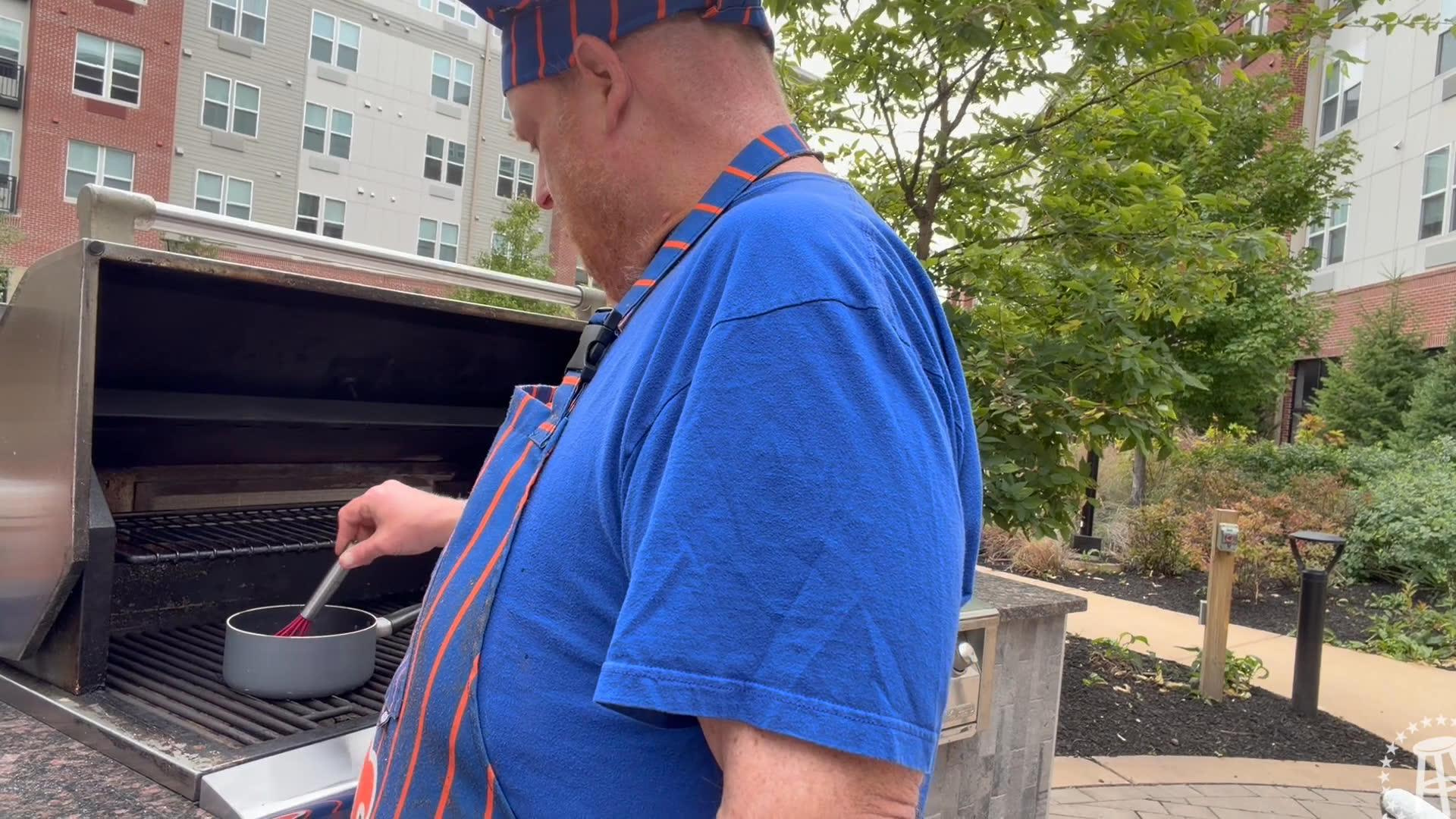 Tank Cooks Cola Grilled Chicken