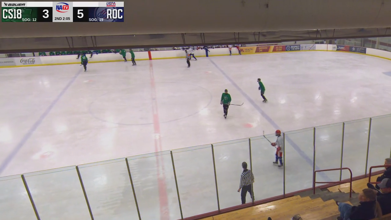 Branstin Robitaille's Shift with Goal at NAHL Prospects Challenge