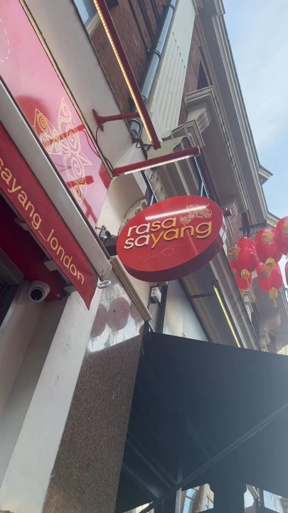 Rasa Sayang - Entrance - Malaysian Near Me - London, XGL