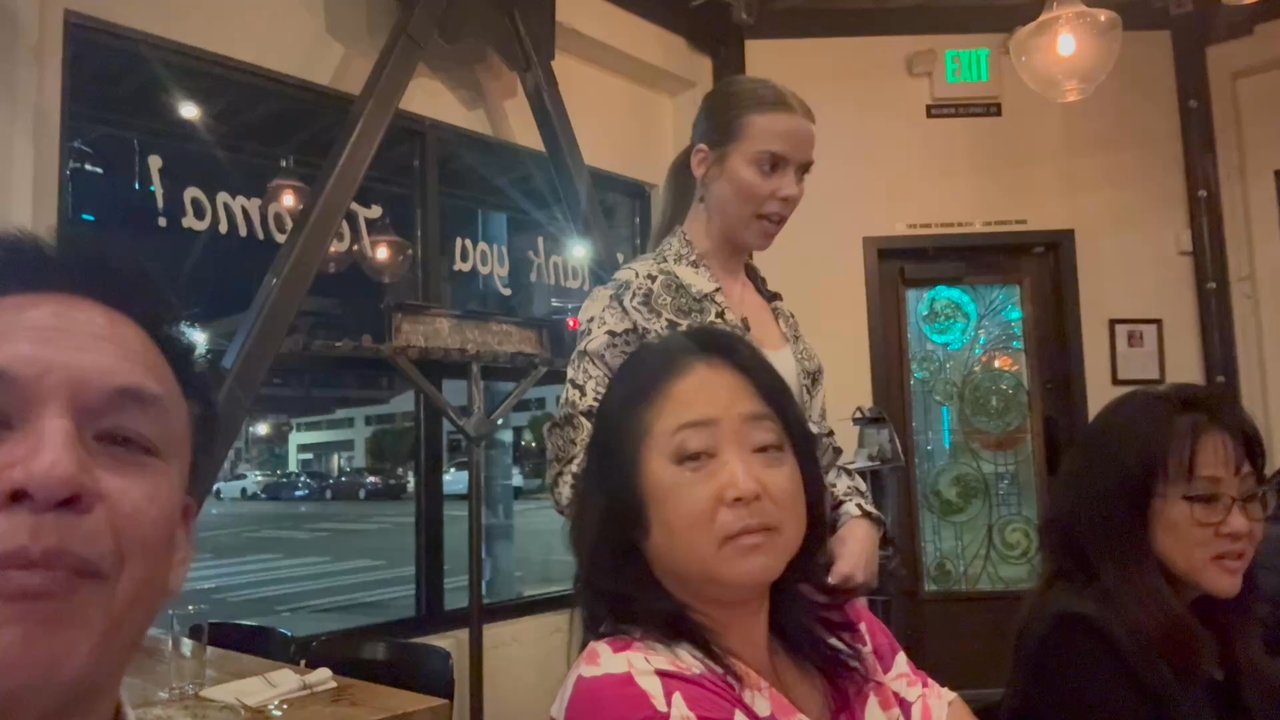 Primo Grill - Our wonderful waitress! Take a listen - Mediterranean Near Me - Tacoma, Washington