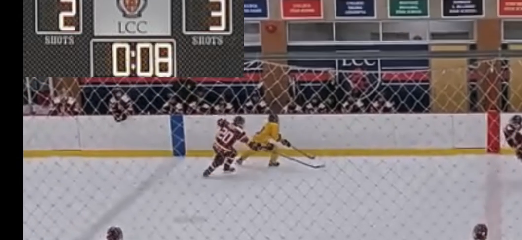 John Connell's Impressive Hip Check Highlights for Loyola M18 D1