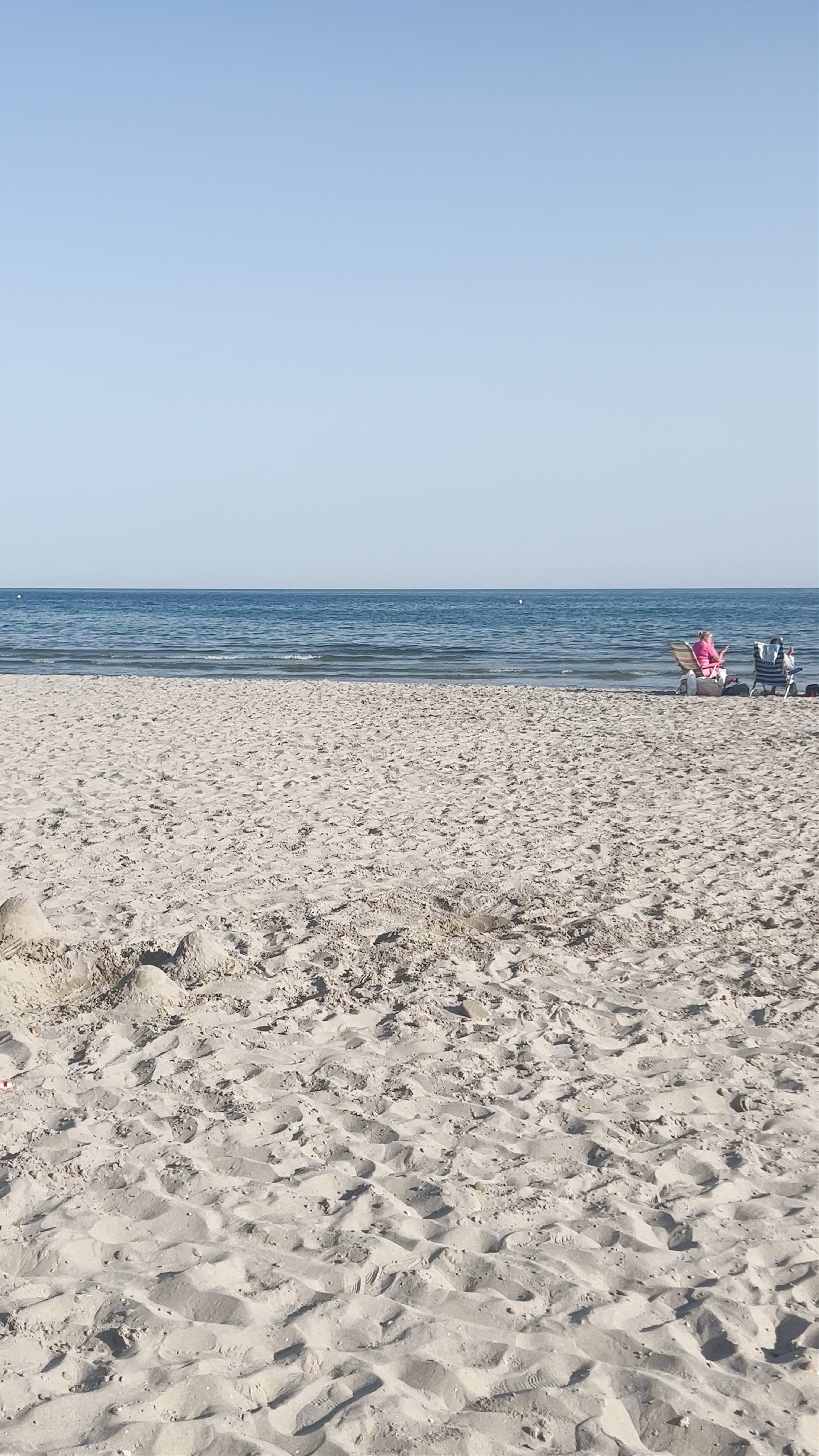 Relaxing Day at Playa Levante Beach in Santa Pola, Spain