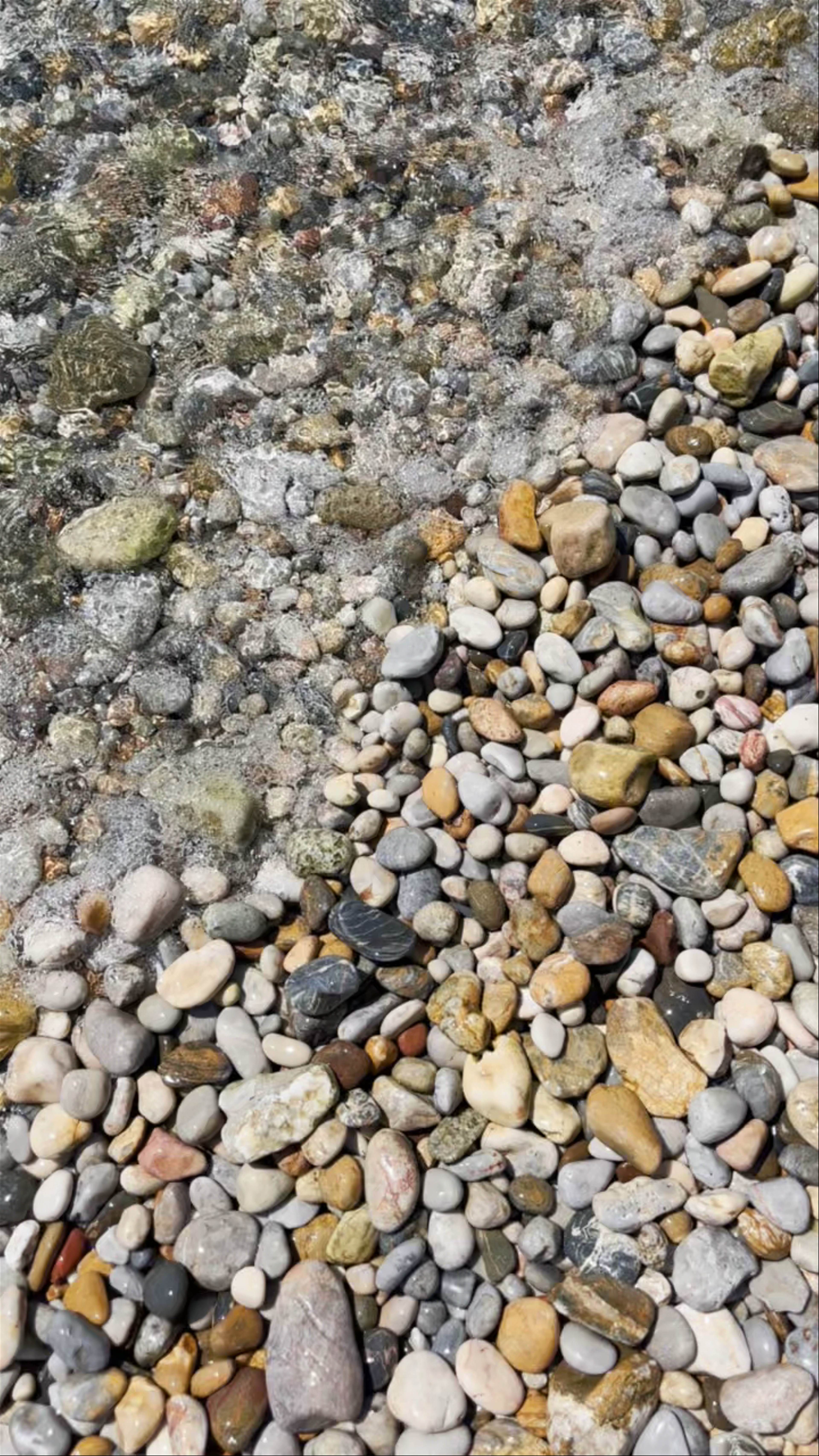 Crystal Clear Waters and Rocky Shores of Agios Dimitrios Beach, Greece
