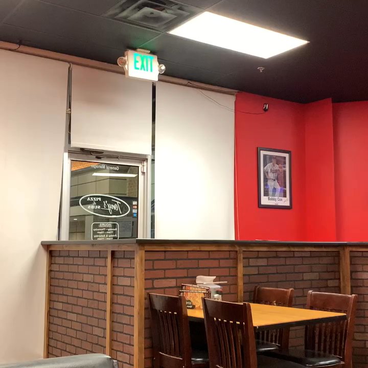 Tony's Pizza & Subs - Most of the interior as our lovely server walk by. - Sandwiches Near Me - Simpsonville, South Carolina