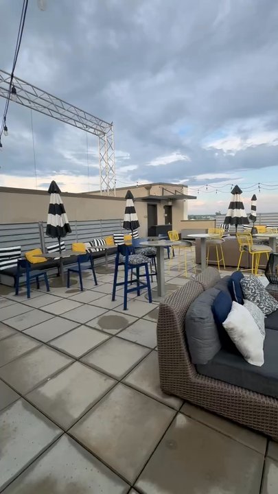 Gracie's: A Rooftop Bar - View from the rooftop - Cocktail Bars Near Me - Warner Robins, Georgia