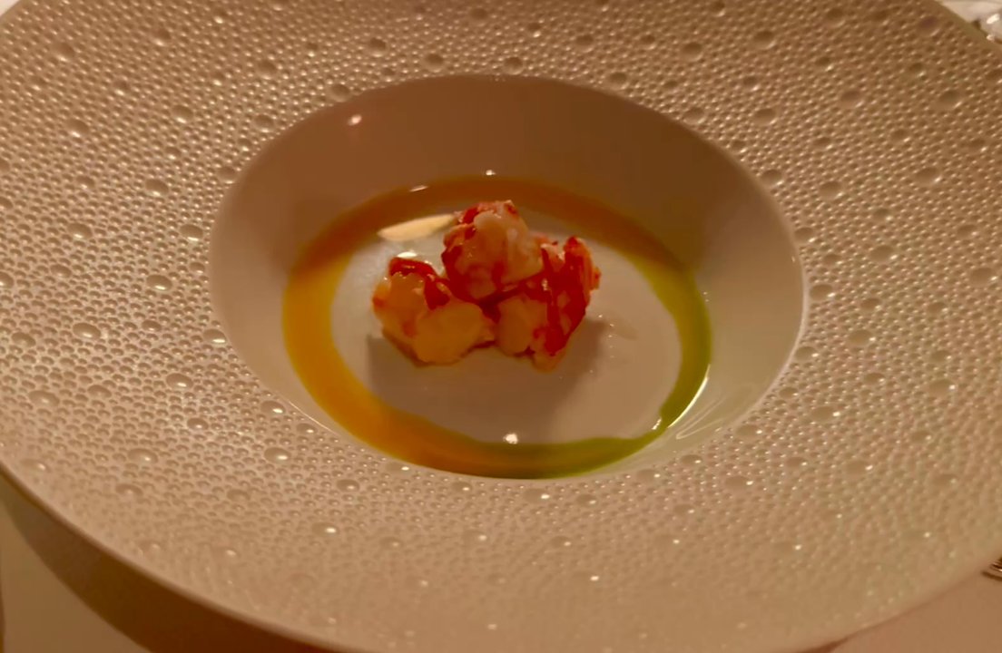 Charleston - Pouring the soup for the lobster soup - New American Near Me - Baltimore, Maryland