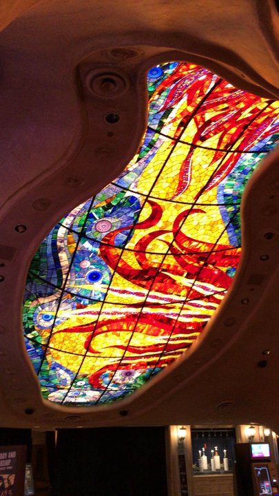 Gaudi Bar - Looking up. - Bars Near Me - Henderson, Nevada
