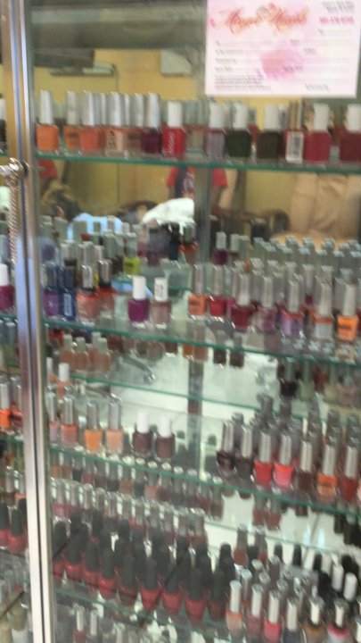 Magic Nails - So many polishes!!!! Lol - Nail Salons Near Me - Cutler Bay, Florida
