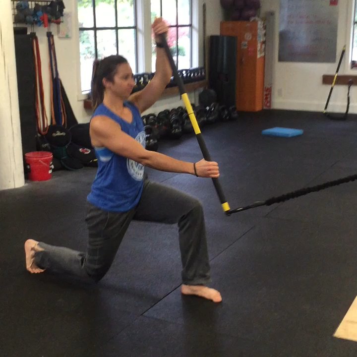 Better Gym - Rip Trainer Paddle Lunge! Thank you Michelle:) - Trainers Near Me - Gig Harbor, Washington