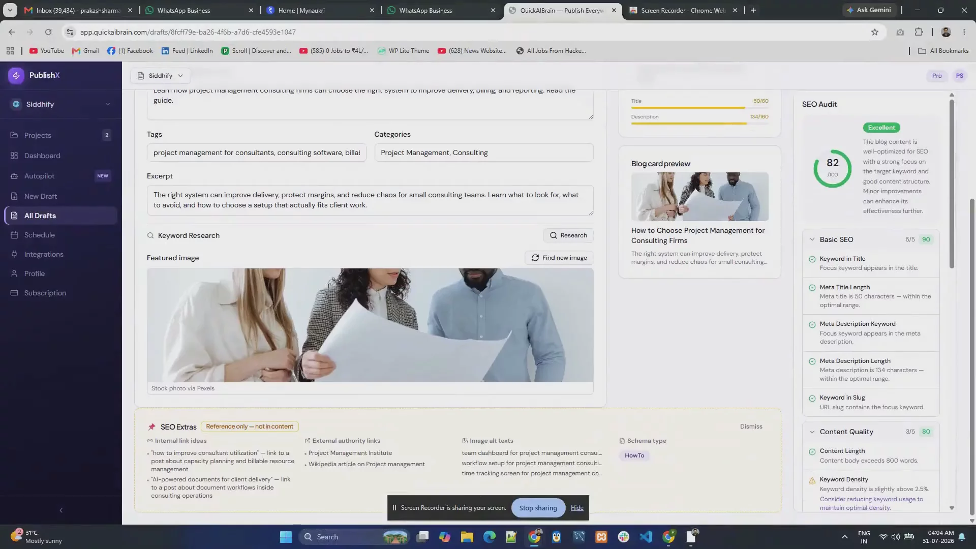 QuickAIBrain — Publish Everywhere, Once image 1