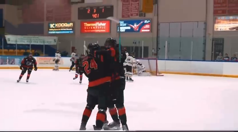 Declan McNally's Game-Tying Goal in U16 AAA Silverstick Semi-Finals