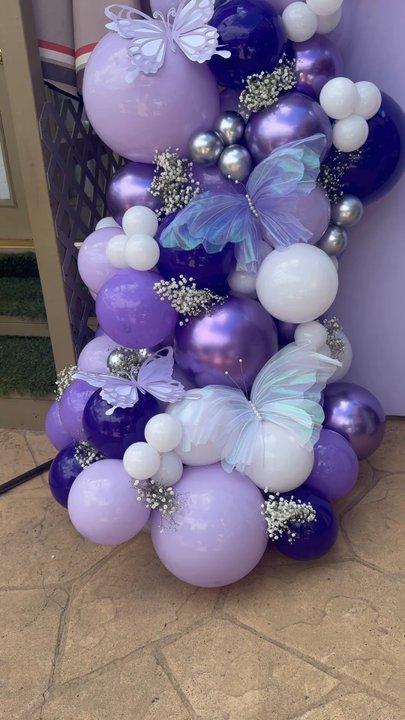 Modern Bounce - Backdrop Sweet Sixteen - Bounce House Rentals Near Me