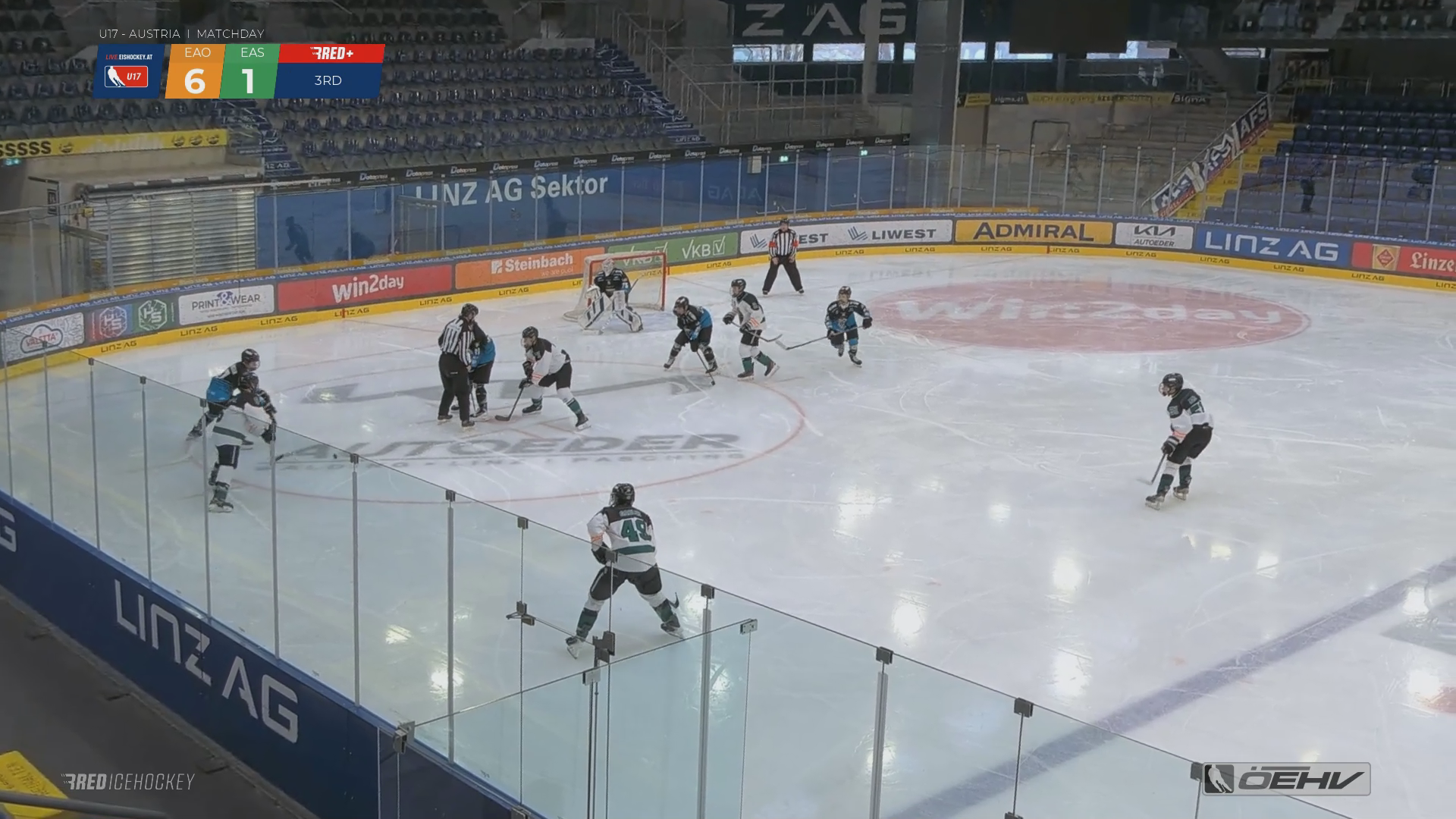 Lars Kriegl's Incredible Save with screen: EA Oberösterreich U20 Highlights