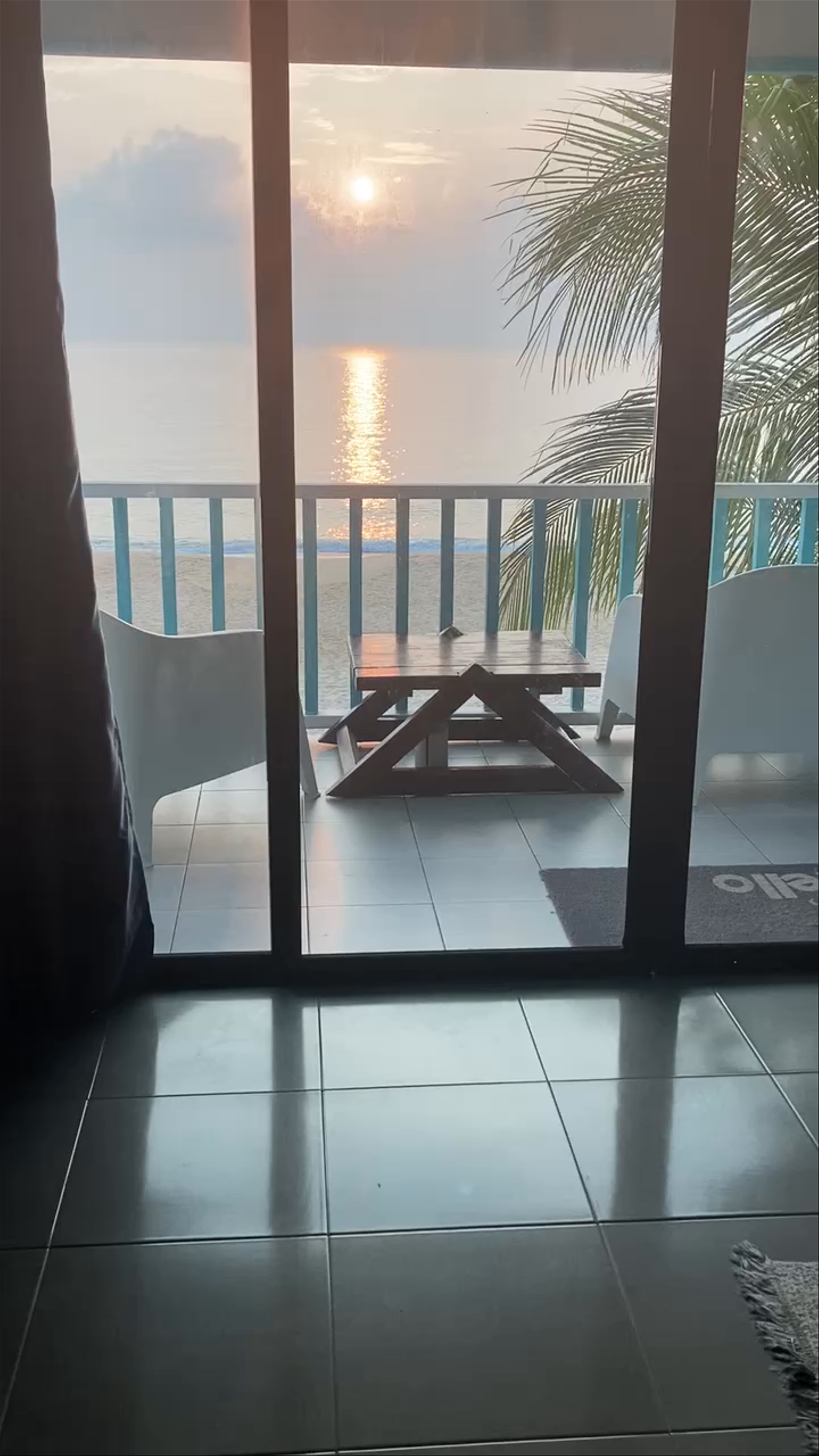Serene Sunrise Over Beach Shack, Tioman Island