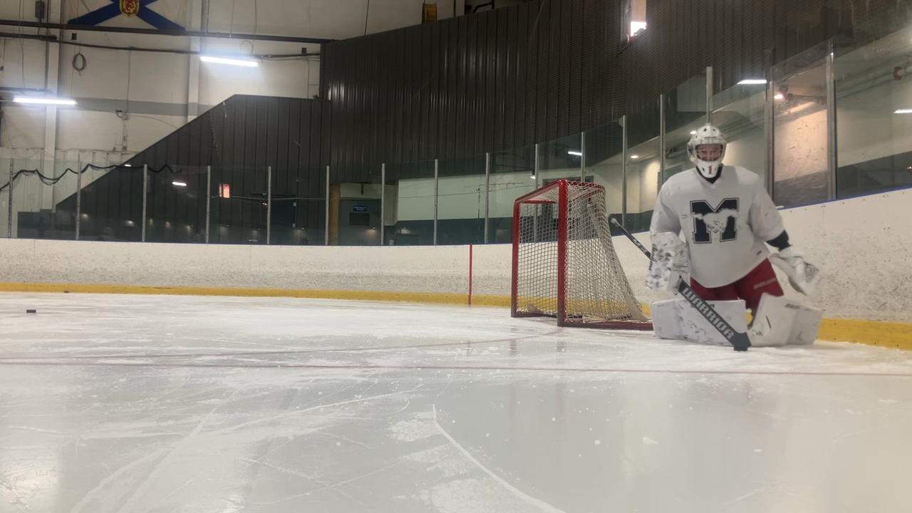 Training with Empire Goaltending’s Brad MacCharles
