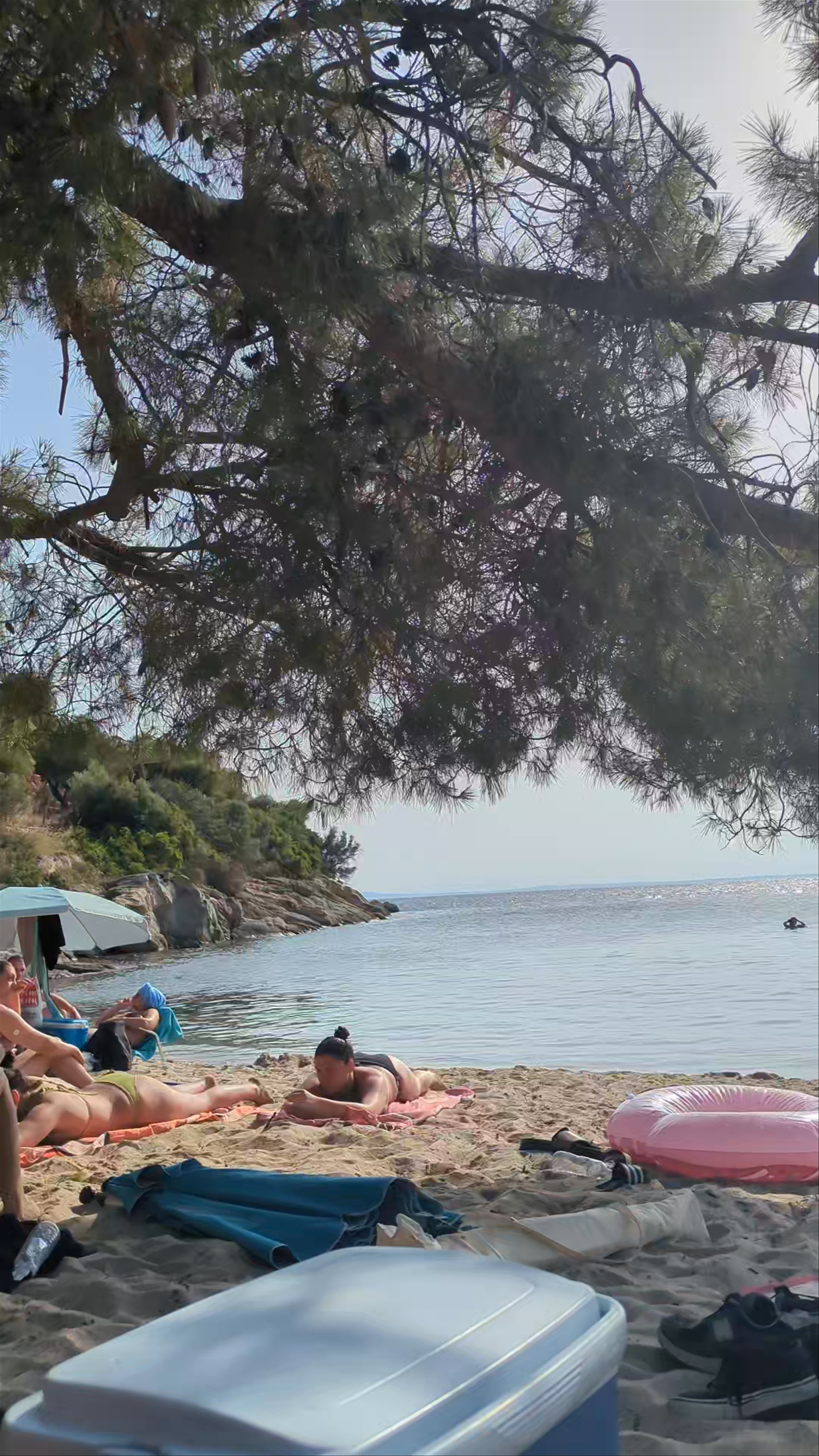 Soothing Summer Days at Spathies Beach, Sithonia, Greece