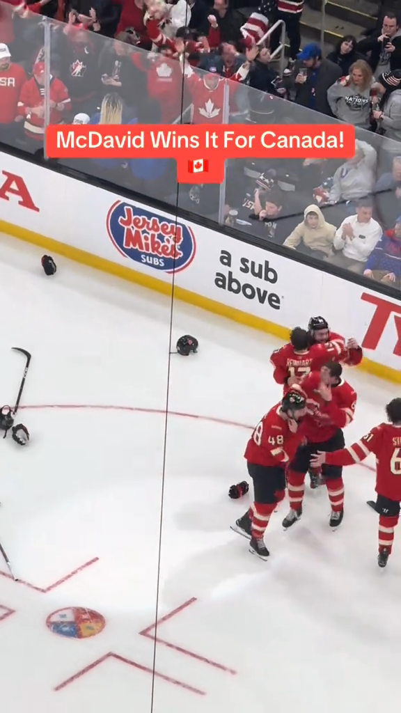 Connor McDavid wins it for Canada!