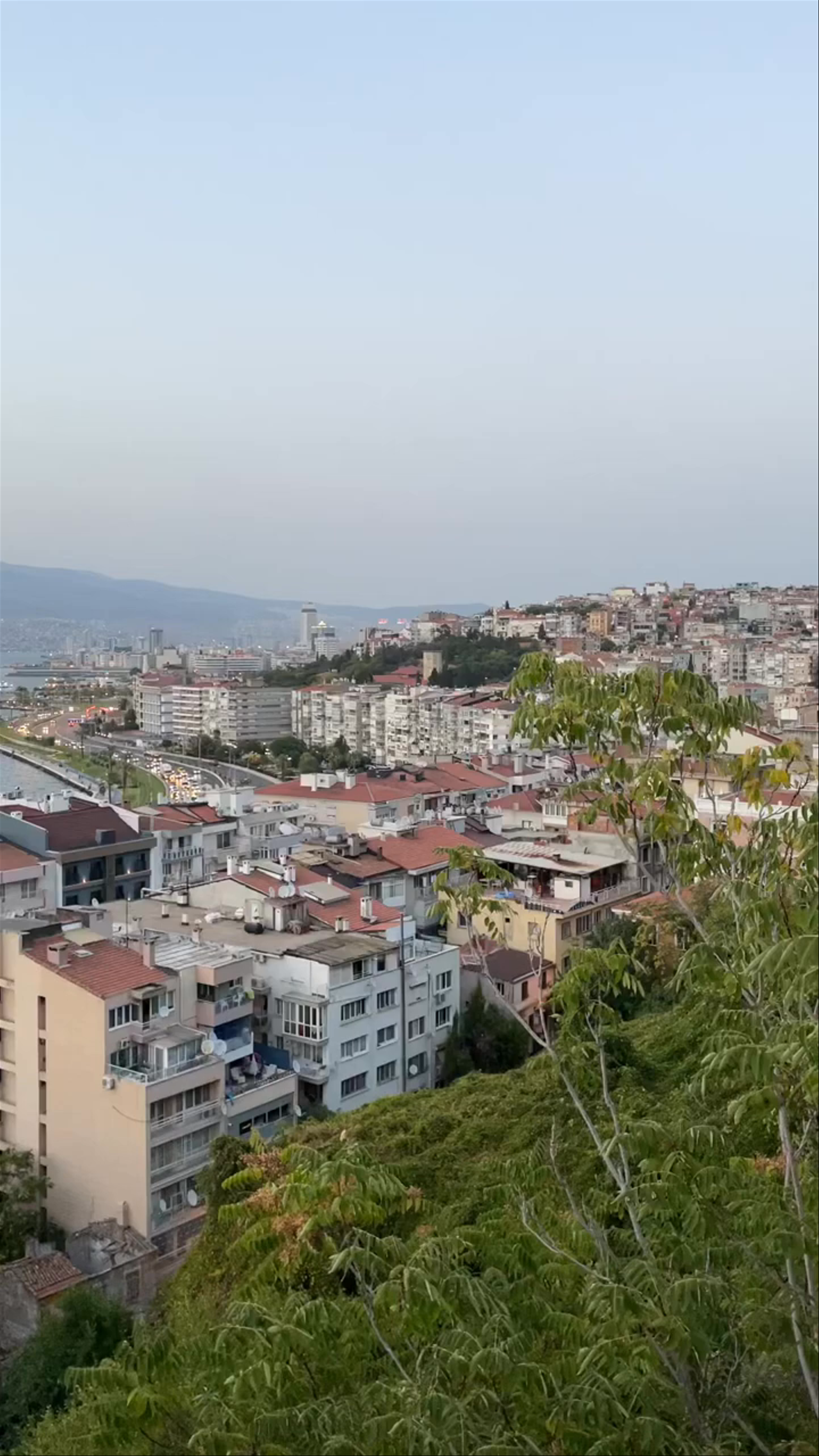 Evening Panorama of İzmir Bay, Turkey