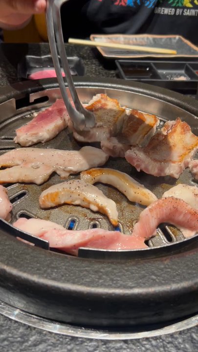 Hongdae 33 Korean BBQ - Pork belly and pork jowl - Korean Near Me - Houston, Texas