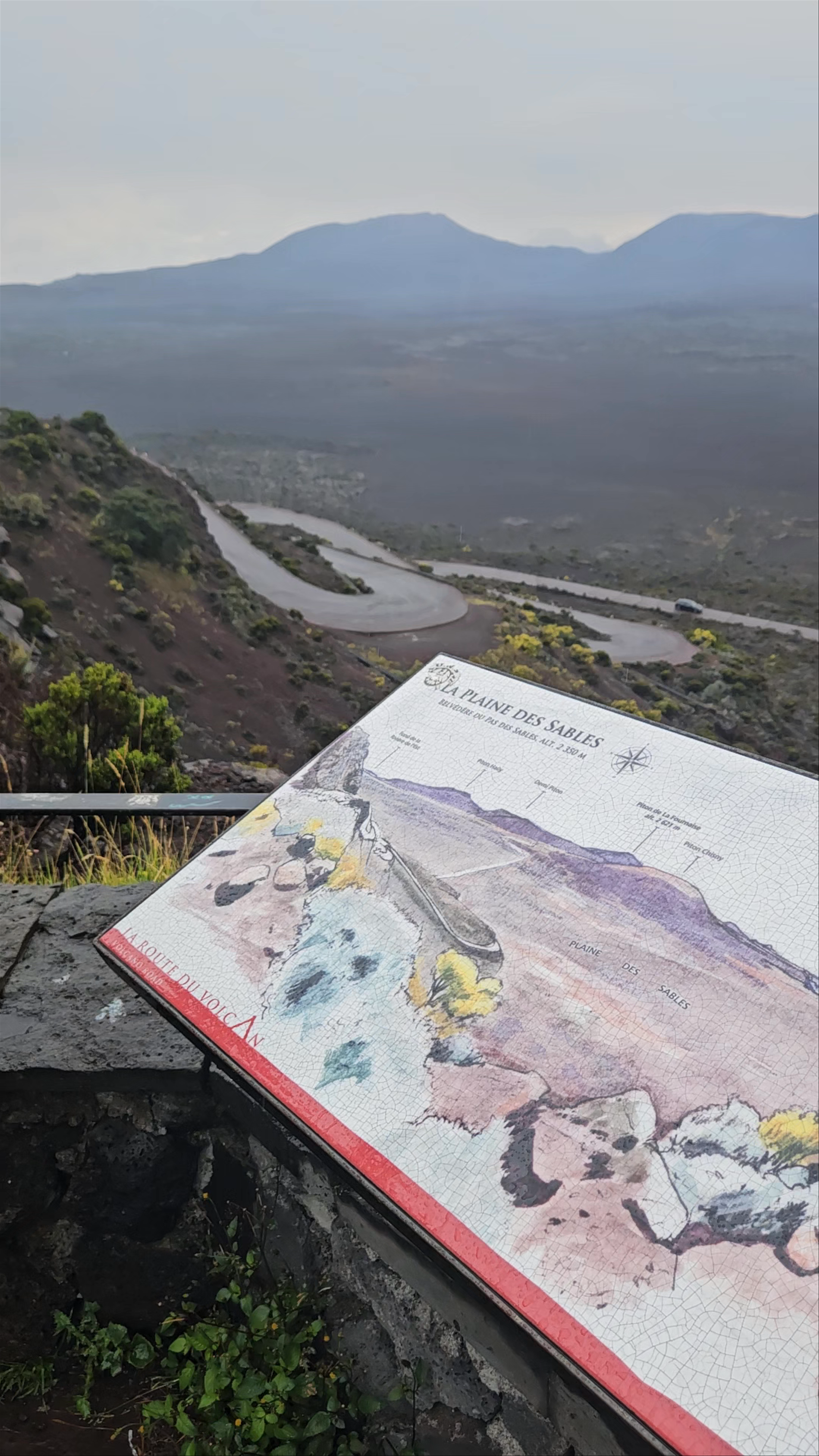 Point de vue de la Plaine des Sables