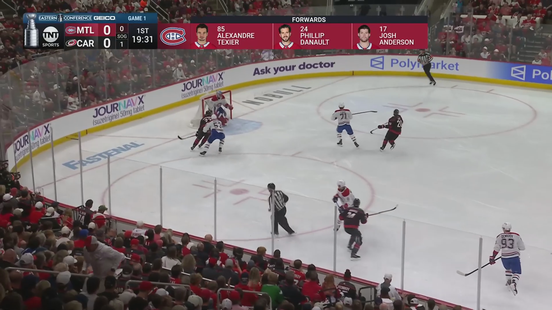 Canadiens Detonate for Four in the First, Hand Hurricanes Their First Loss of 2026 · May 21, 2026