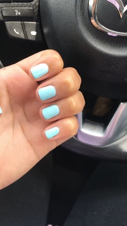 Virtue Nail Spa - "it's a boy" color - Nail Salons Near Me - Nashville, Tennessee
