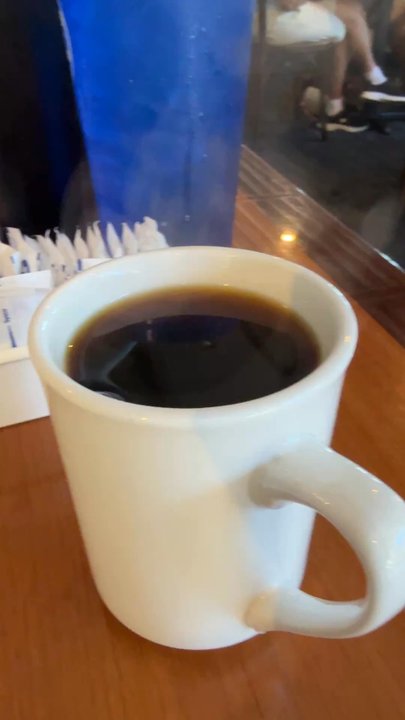 Lighthouse Cafe - Very good steaming hot coffee - Breakfast & Brunch Near Me - Sanibel, Florida