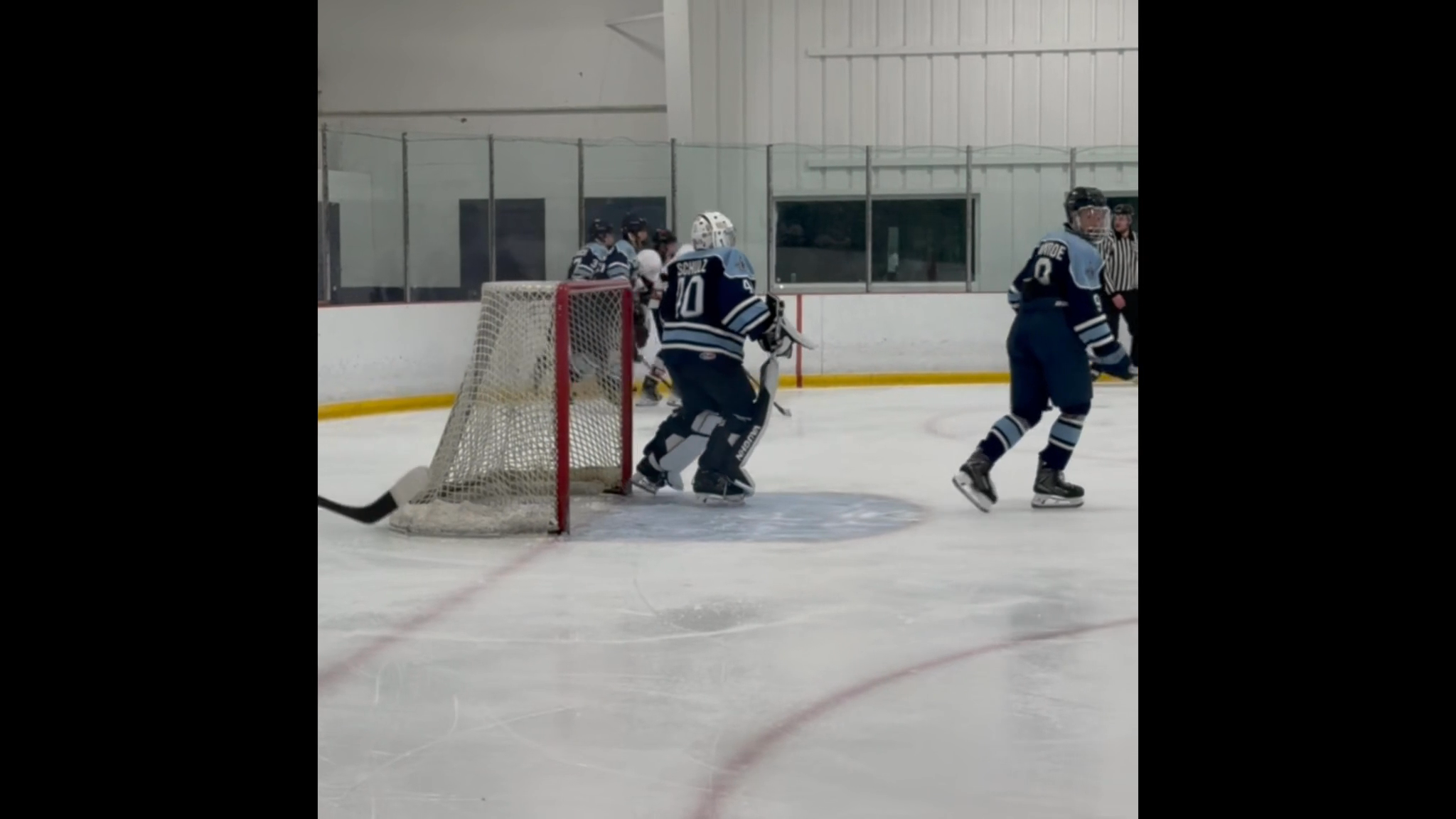 Chris Schulz 17 save win vs Team Maryland 16u AAA