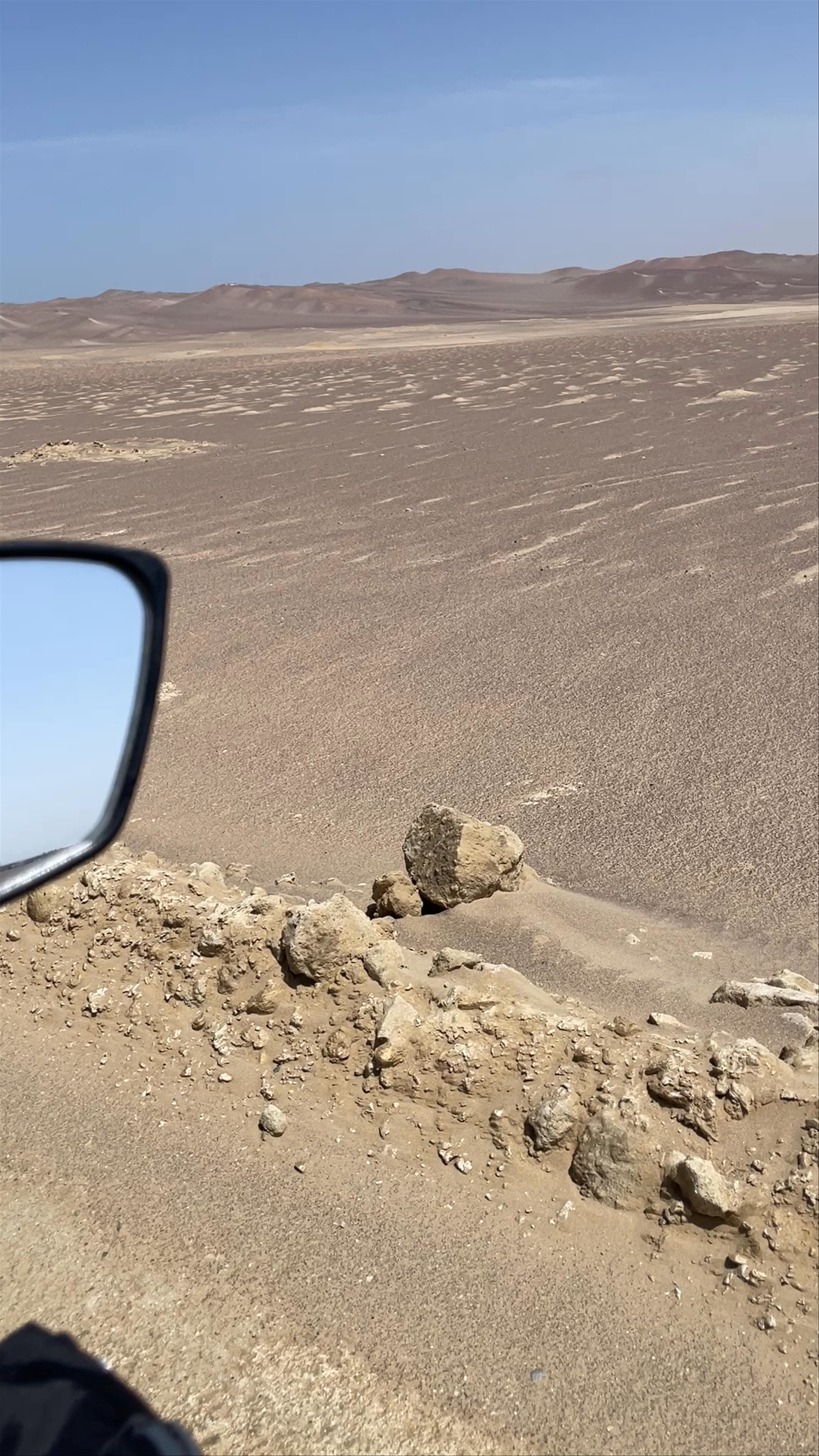 Exploring the Desert Landscapes of Playa Yumaque, Peru