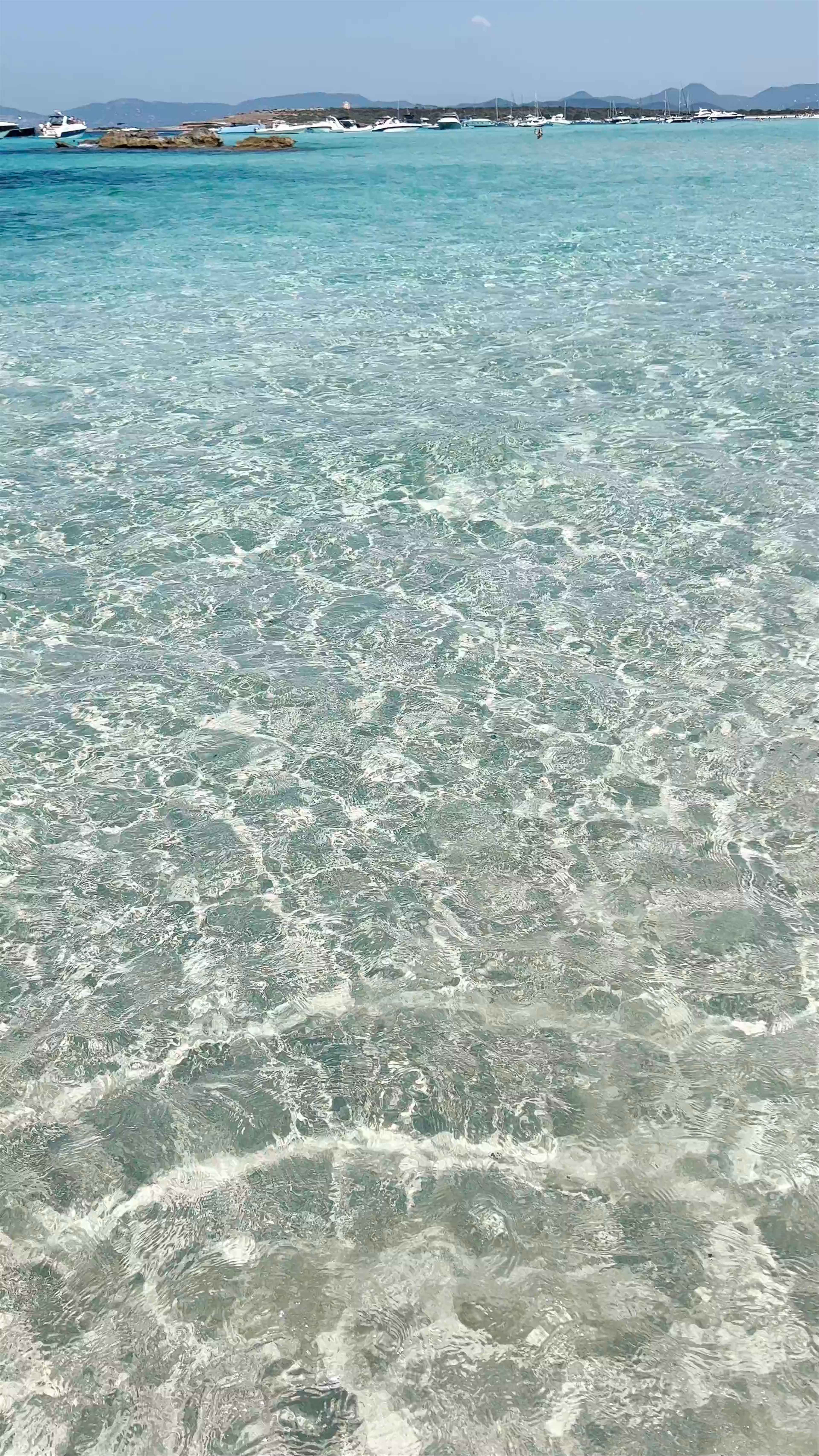 Crystal Clear Waters at Playa de Ses Illetes, Formentera