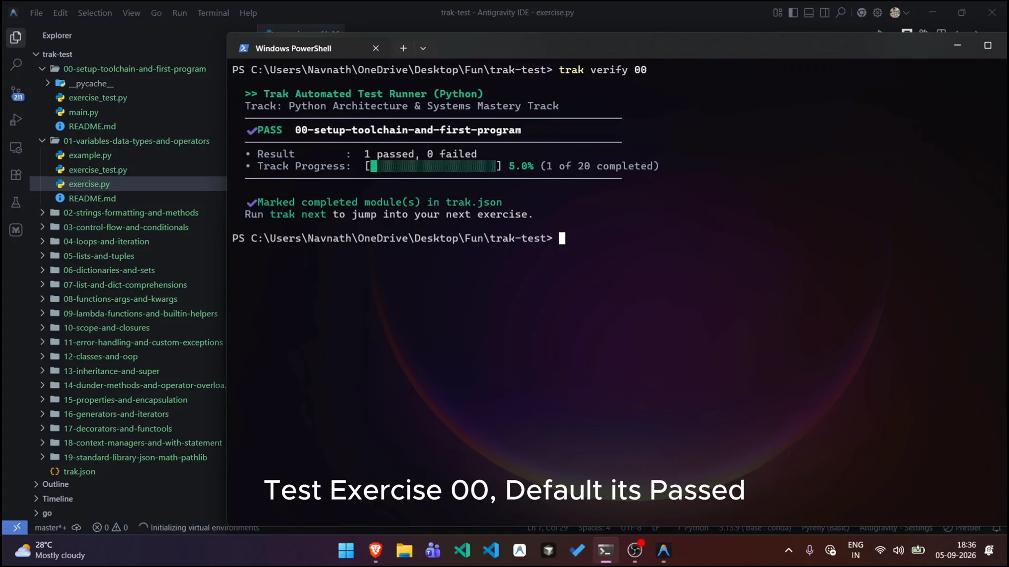 TRAK — Developer Learning Workspace image 1