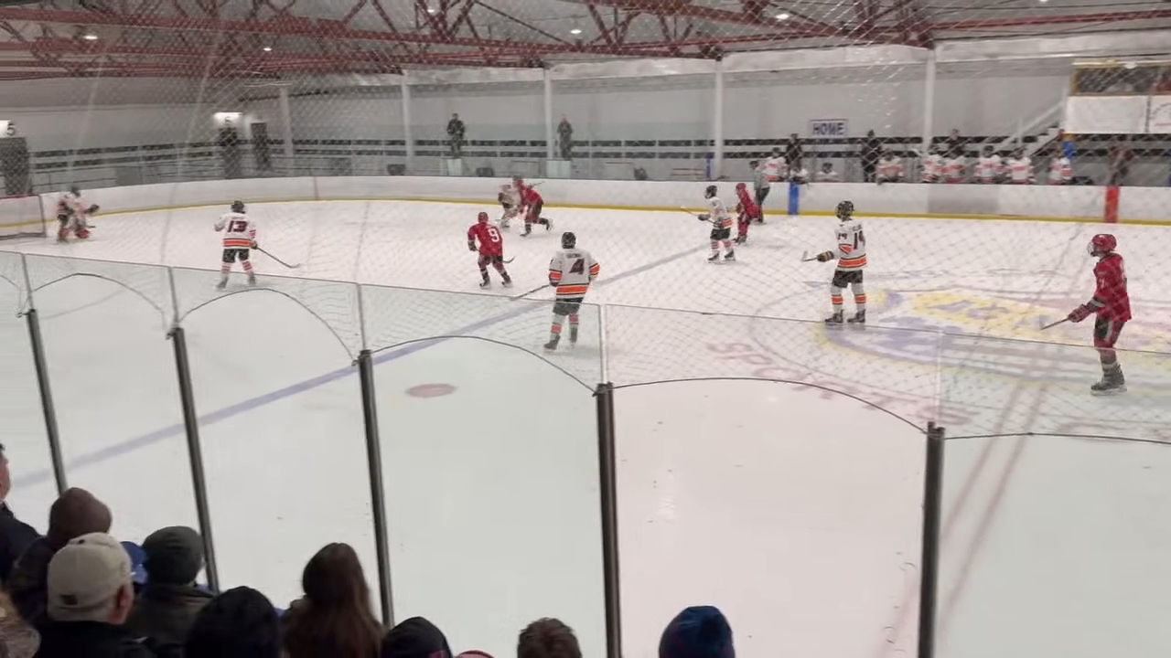 Ivan Roy's Aggressive Play Leads to Key Assist | Beekmantown Highlights