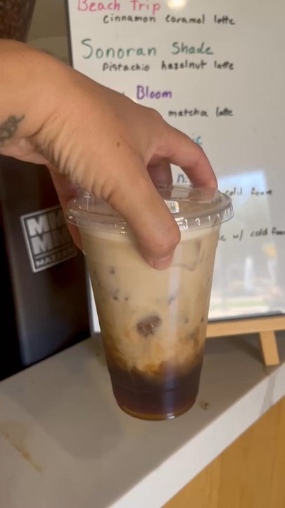 Royal Coffee Bar - Coffee swirling :) - Coffee & Tea Near Me - Phoenix, Arizona