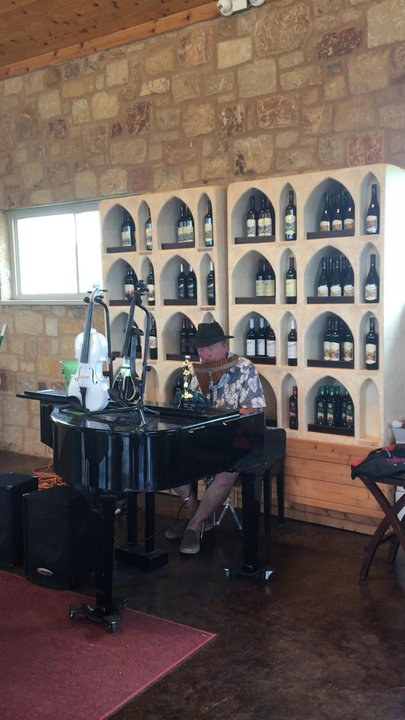 Mendelbaum Cellars - Oscar music - Wineries Near Me - Fredericksburg, Texas