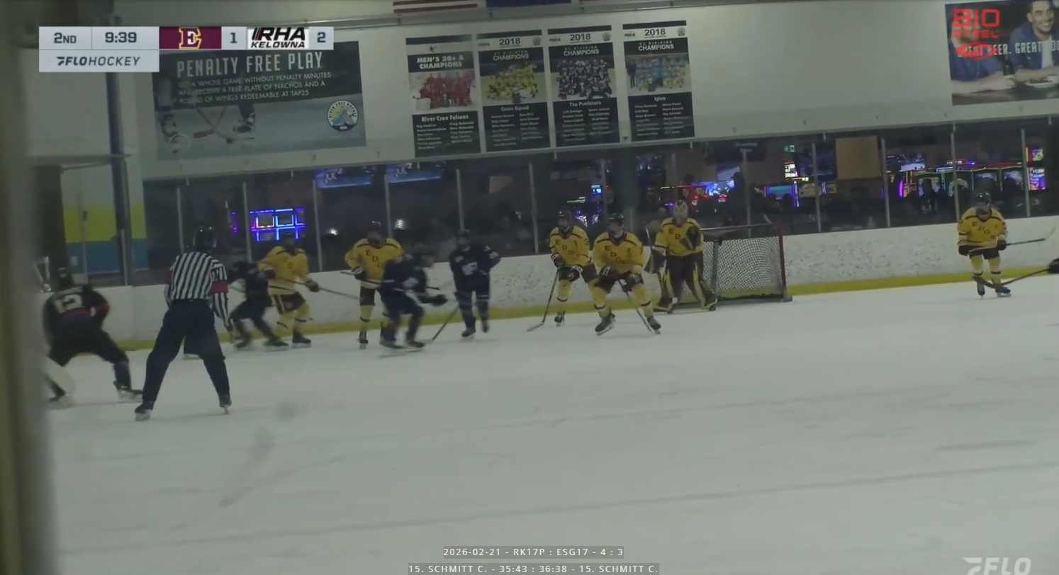 Charlie Schmitt's Stunning One-Timer for RINK HA Kelowna U17 Prep