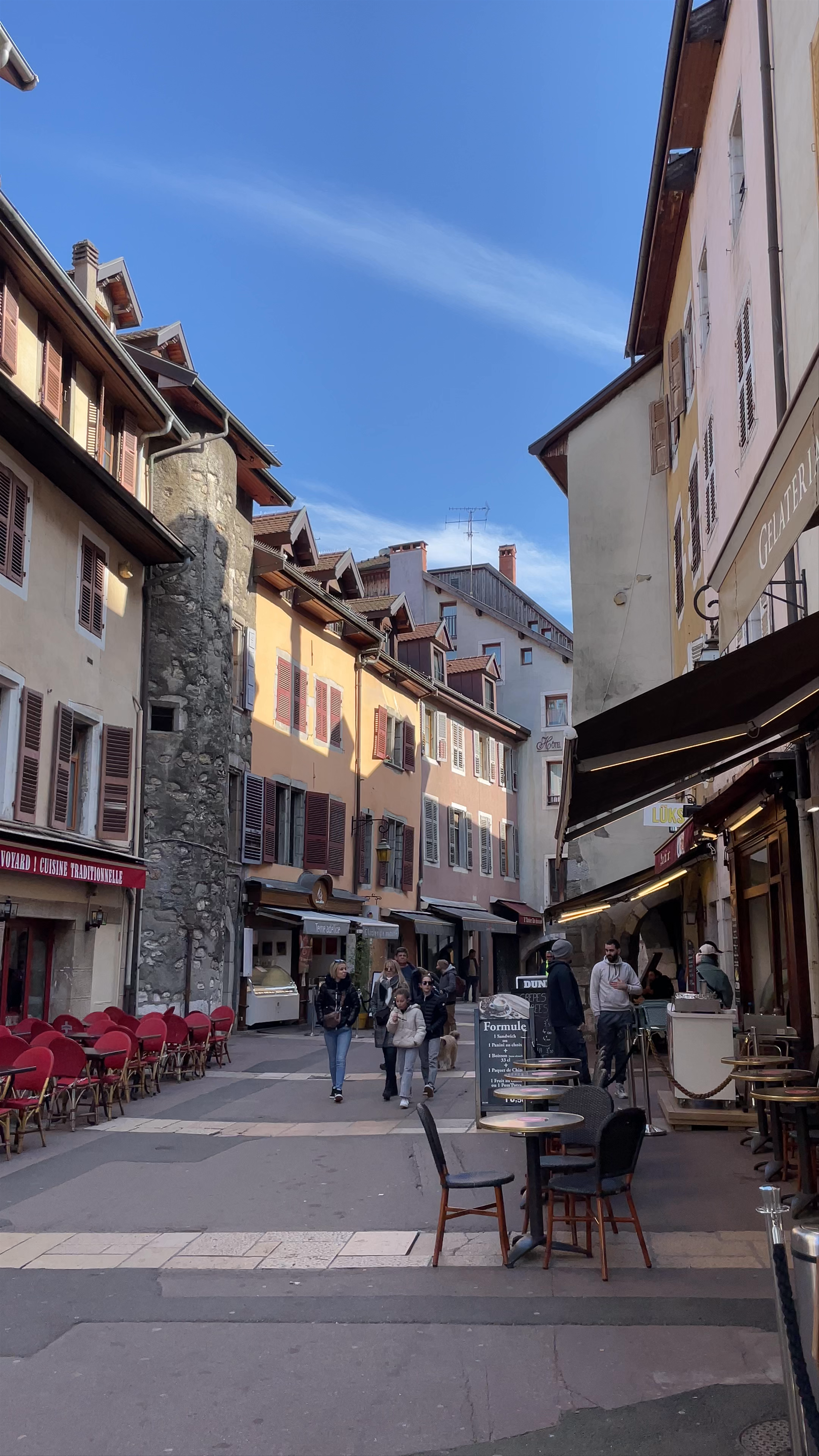 Palais de l'Île and Charming Streets of Annecy, France