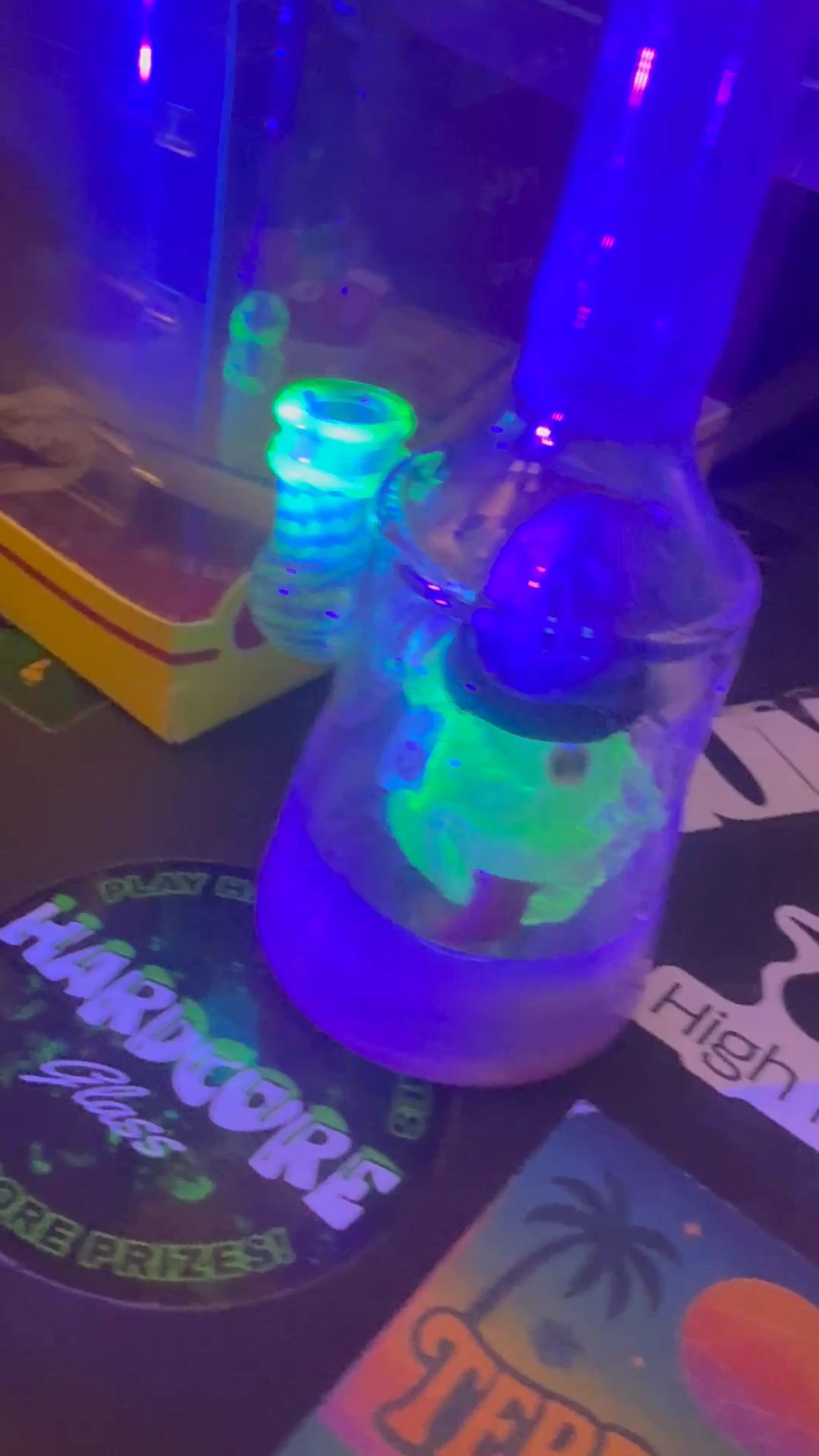 Preview pic of Wyrd X upgrade glass UV rig/marble set