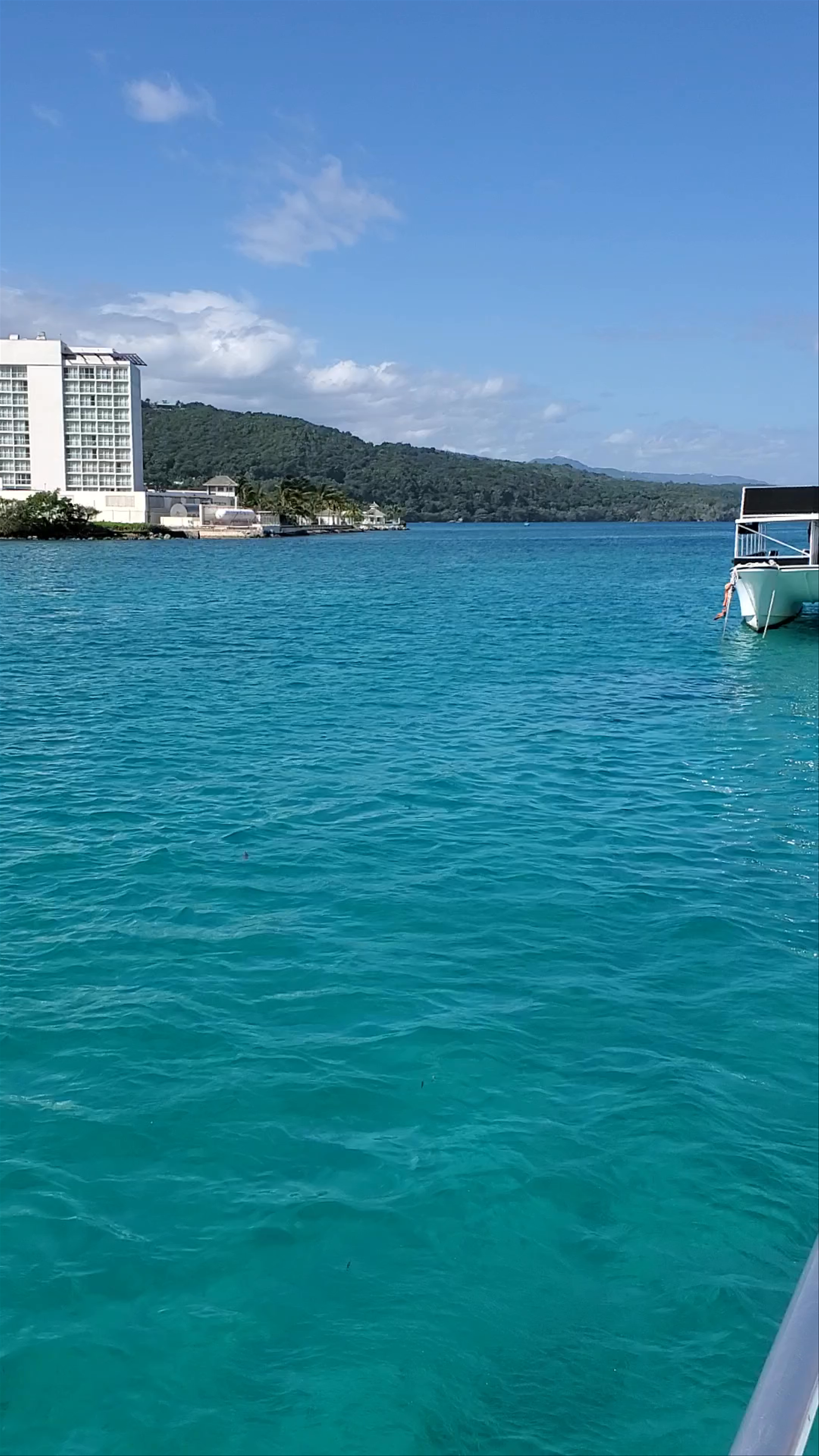 Sandals Resort boat ride in Ocho Rios