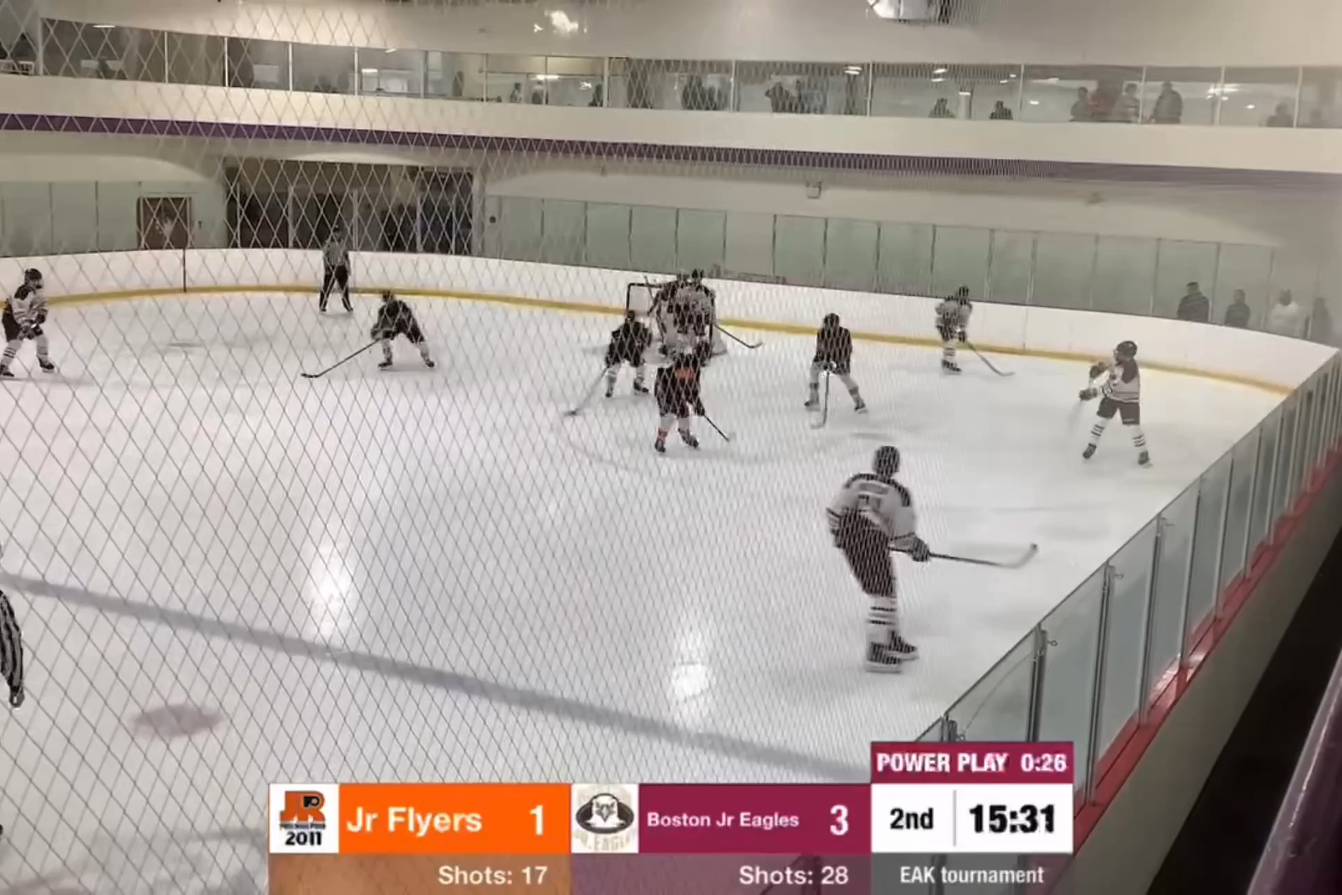 Roman Iannuzzi's Game One-Timer Stop | Jr. Flyers 15O AAA