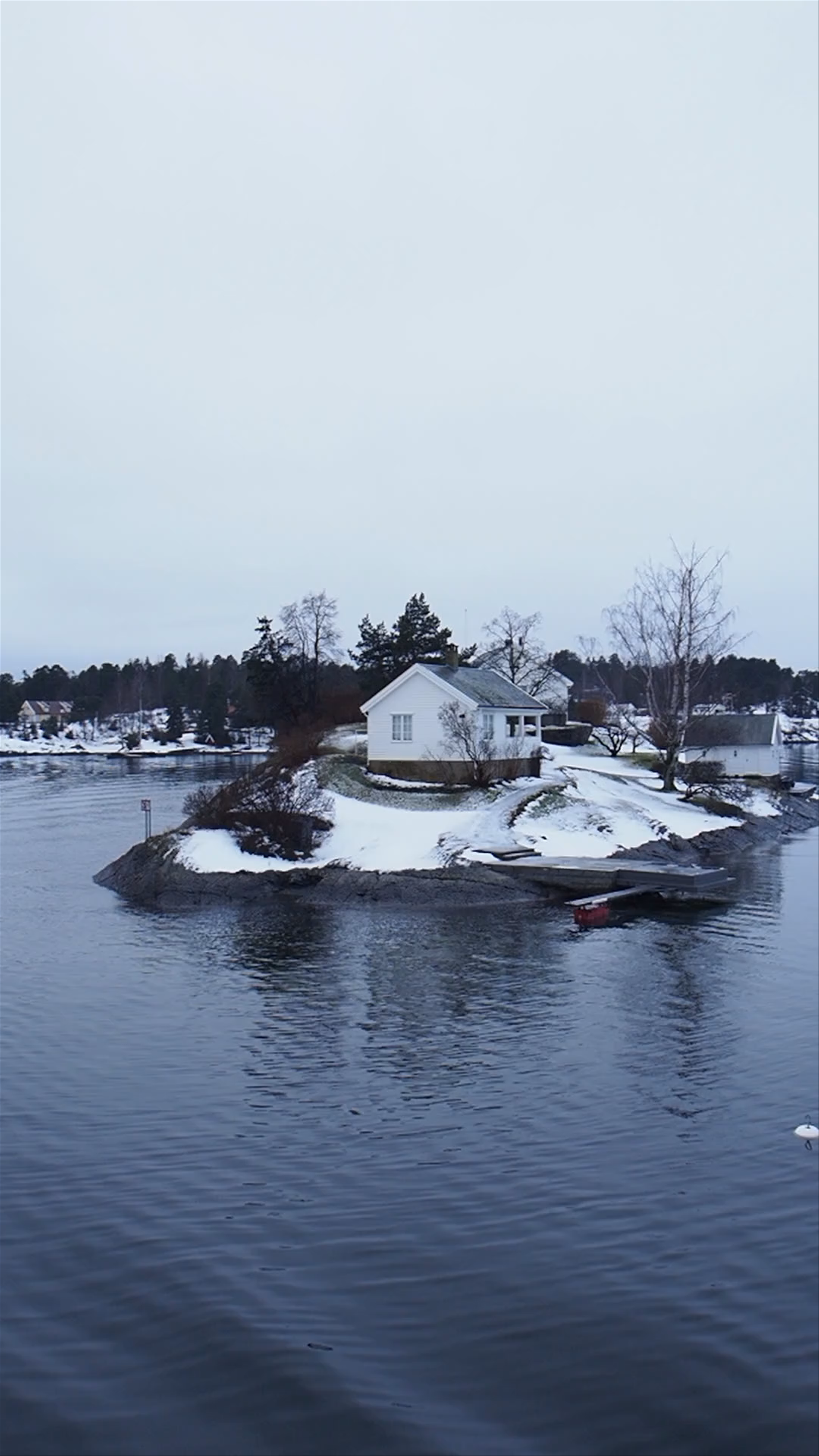 Serene Winter Fjord Cruise in Oslo, Norway