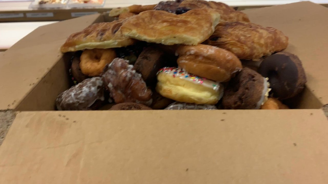 Boston Donuts - I was ANTicipating a warm donut this morning. None to be had, except a box of old ones with ants and gnats. - Donuts Near Me - La Habra, California