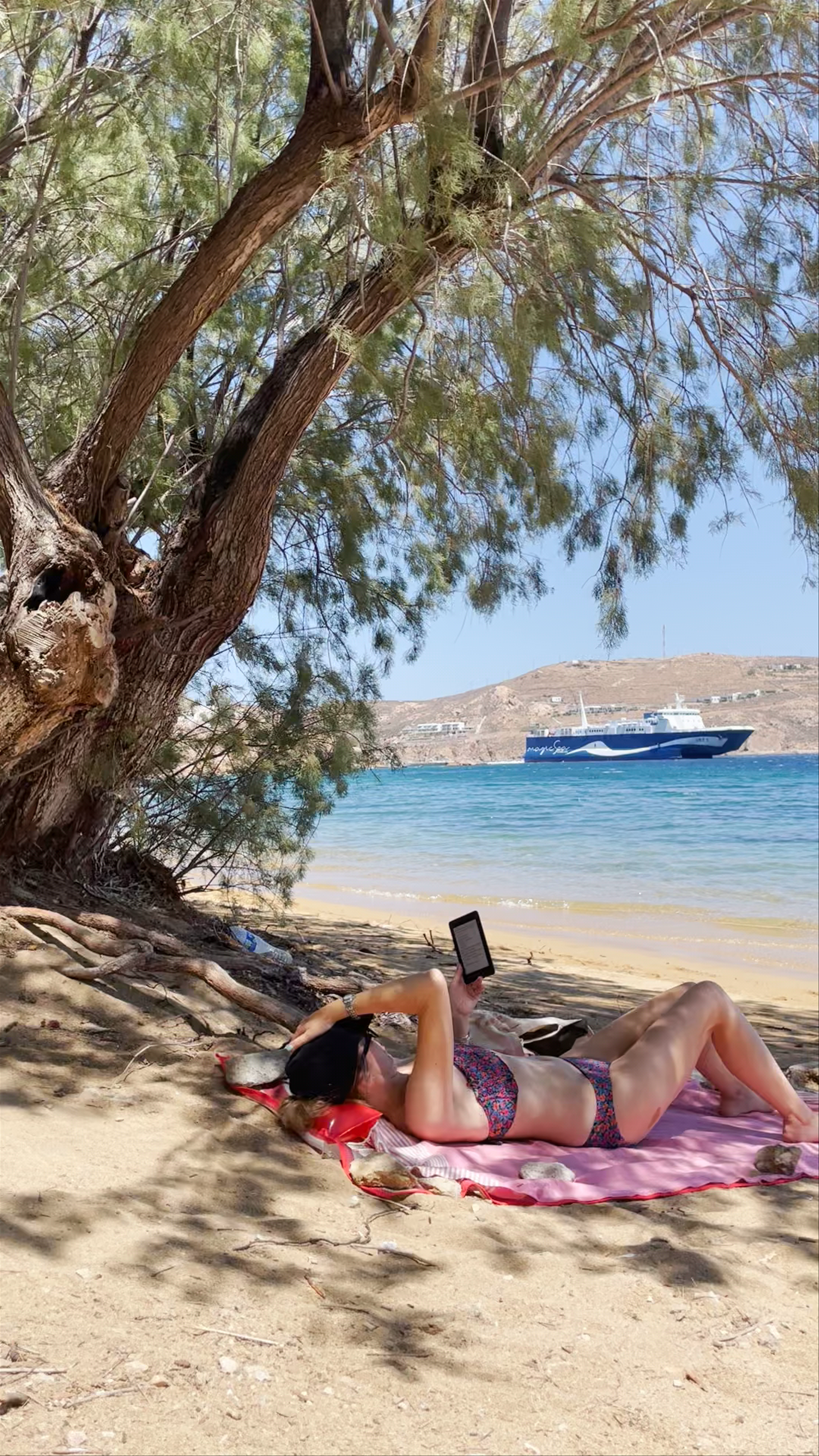 Tranquil Summer Bliss at Livadakia Beach, Serifos, Greece
